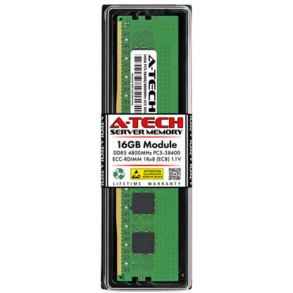 16GB 1Rx8 PC5-4800 EC8 RDIMM Supermicro 1015SV-WTNRT 1115S-FWTRT-OS1 Memory RAM