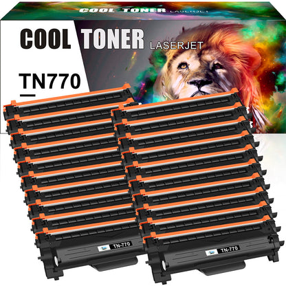 20PK TN 770 High Yield Toner Compatible With Brother MFC-L2750DW HL-L2370DW XL