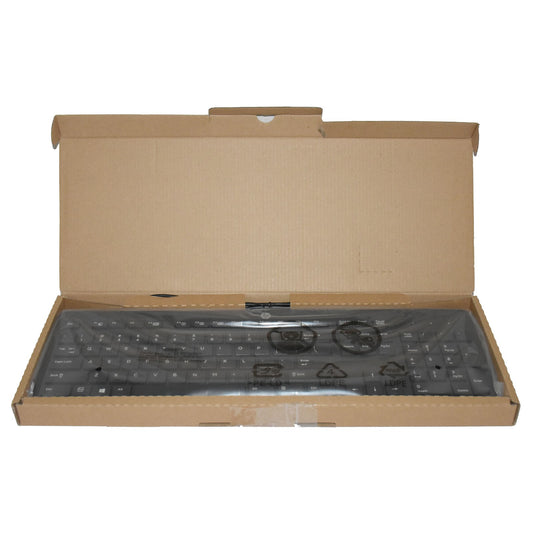 Lot 5 HP Business Slim USB Keyboard Black SK2120 KU1469 Wired QWERTY 803181-001