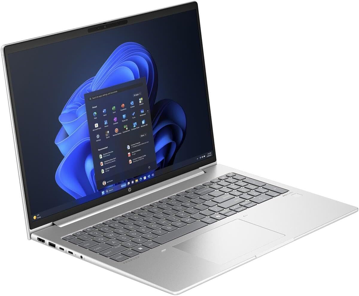 New HP ProBook 460 G11 16" WUXGA Core Ultra 7 155U 16GB 512GB SSD Cam FPR Win11P