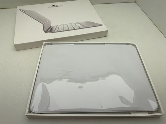 OPEN BOX - Apple Magic Keyboard Case iPad Pro 11 inch M4 - White A2975 MWR03LL/A