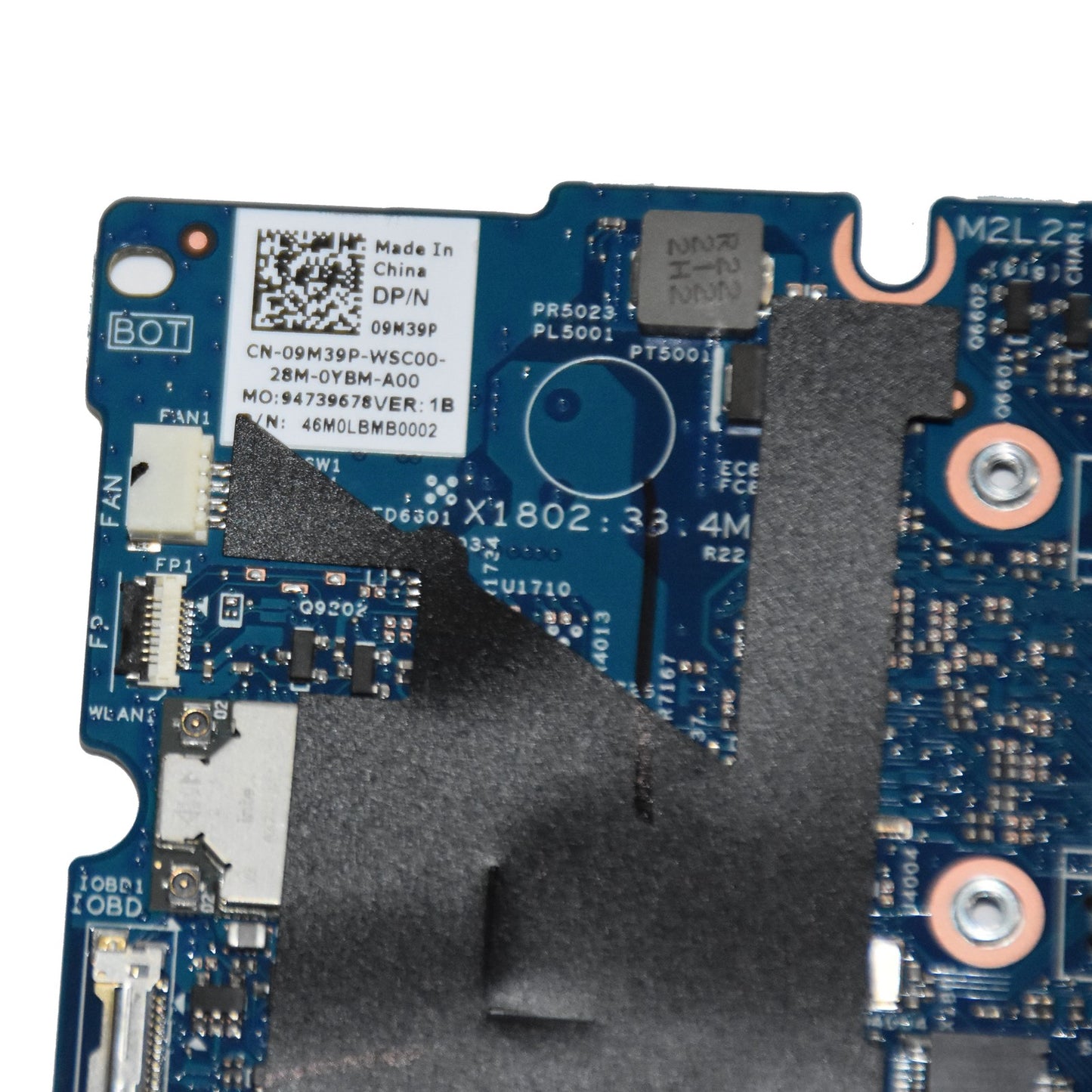 Dell Inspiron 7306 2-in-1 Motherboard i7-1165G7 Quad-Core 16GB RAM 19827-1 9M39P