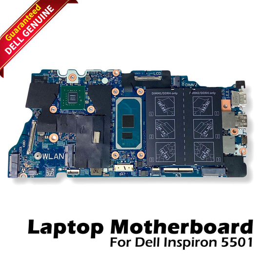 Dell Inspiron 5501 Motherboard i7-1065G7 1.3GHz Quad Core Nvidia Graphics 85C41