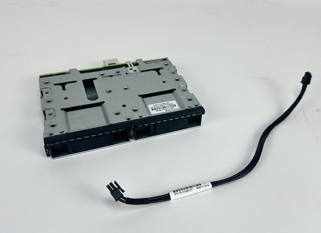 HPE DL360 Gen10 Plus SATA/SAS 2x SFF BC Parts Kit Cage+Backplane+Power Cable (NOT FOR HOME PC)