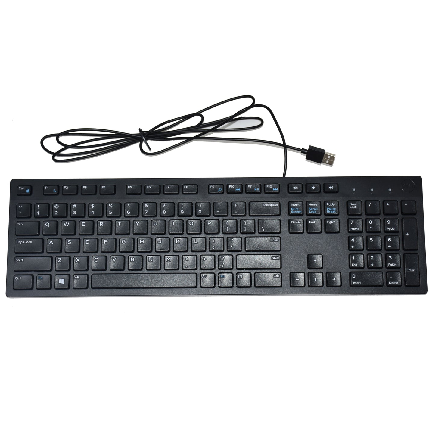Dell Wired USB Keyboard G4D2W & MS116 Mouse Combo US Layout 104 Keys