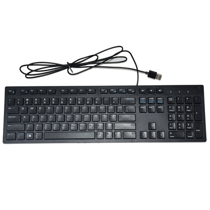 Dell Wired USB Keyboard G4D2W & MS116 Mouse Combo US Layout 104 Keys