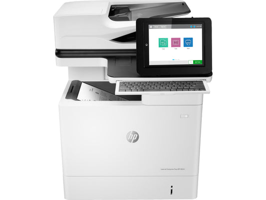 HP LaserJet Enterprise Flow MFP M634h Laser Printer, Black And White Mobile