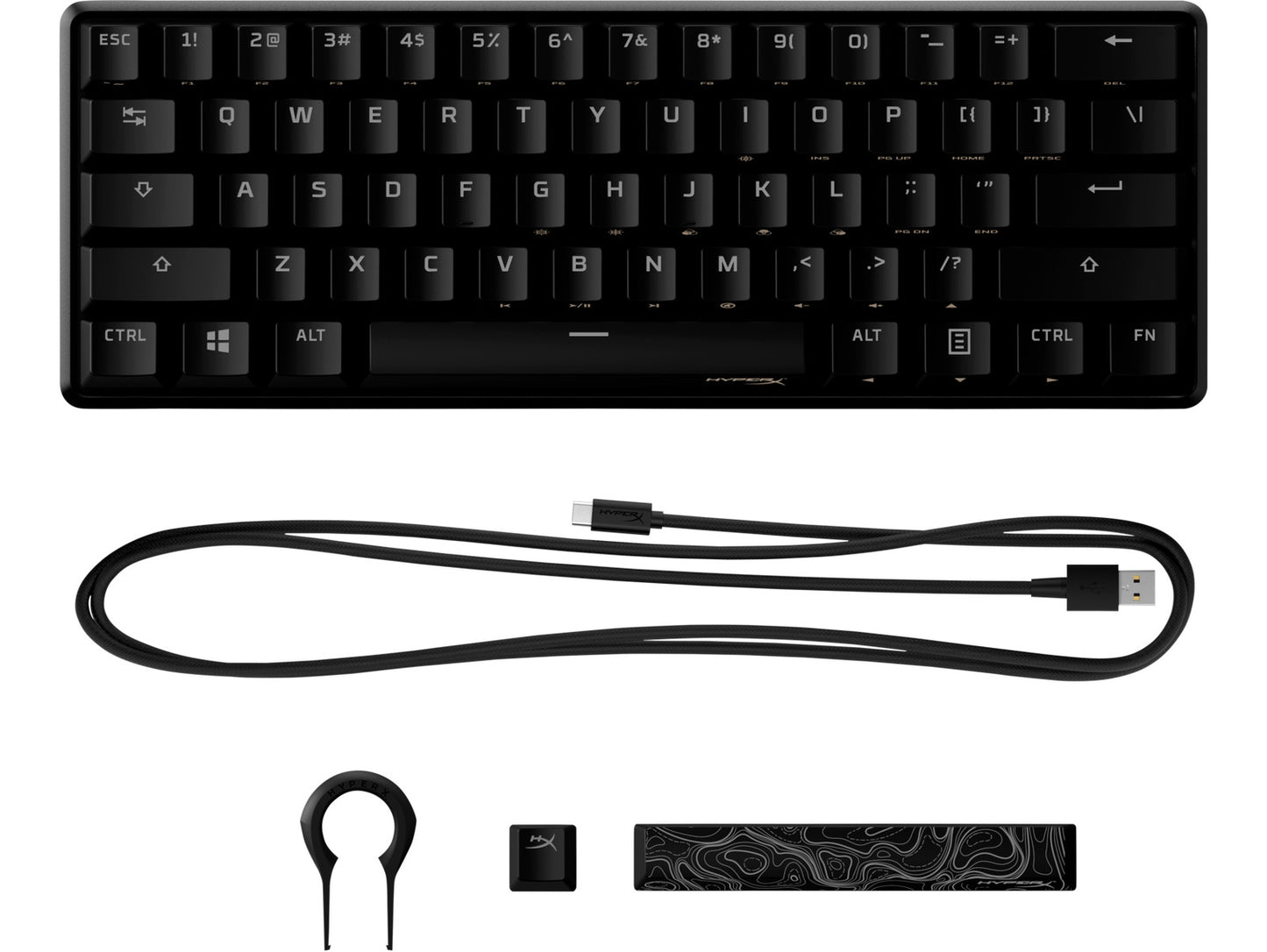 HyperX 60 Alloy Origins AQU Gaming Keyboard