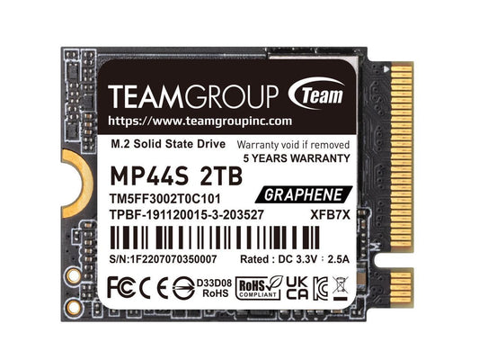 Team Group SSD 2T|TEAM TM5FF3002T0C101 R