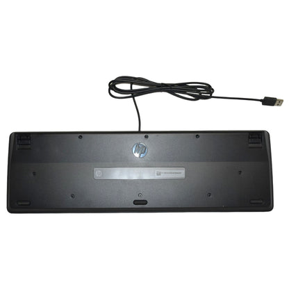 Lot 2 HP Business Slim USB Keyboard Black SK2120 KU1469 Wired QWERTY 803181-001