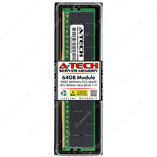 64GB 2Rx4 PC5-4800 EC4 RDIMM Supermicro 1115S-FDWTRT 1115SV-WTNRT Memory RAM