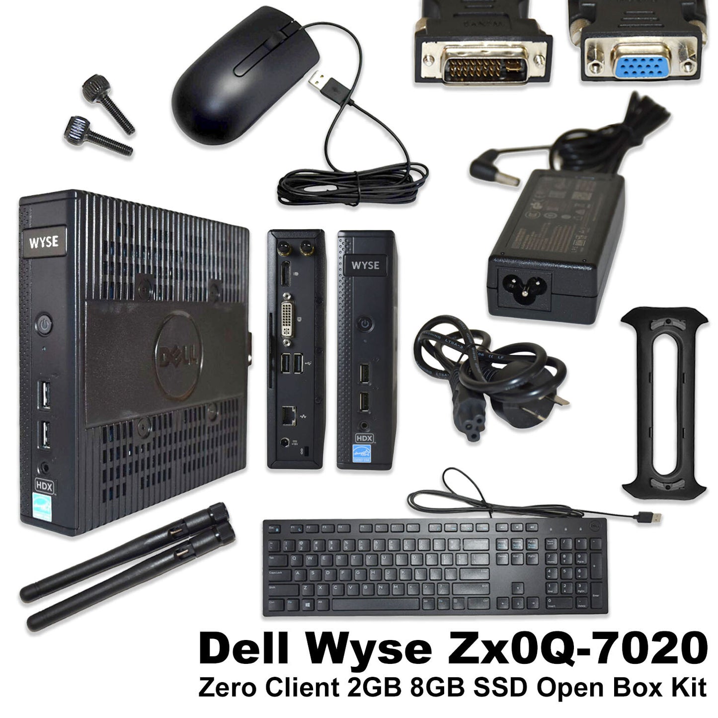 Dell Wyse 5010 Thin Client Dx0D 1.40GHz 2GB RAM 8GB Citrix HDx RJ-45 & Wifi Kit