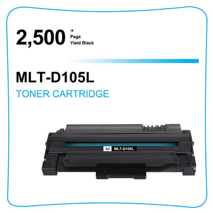 6x MLT-D105L Toner For Samsung 105L ML-1910 ML-1915 ML-2525 ML-2545 ML-2580n