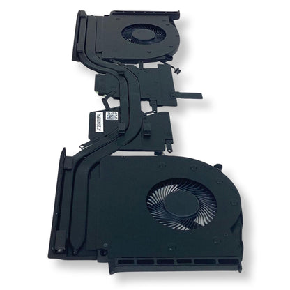 Genuine Dell Alienware M17 R2 N18P Laptop CPU GPU Heatsink Cooling Fan R23G0