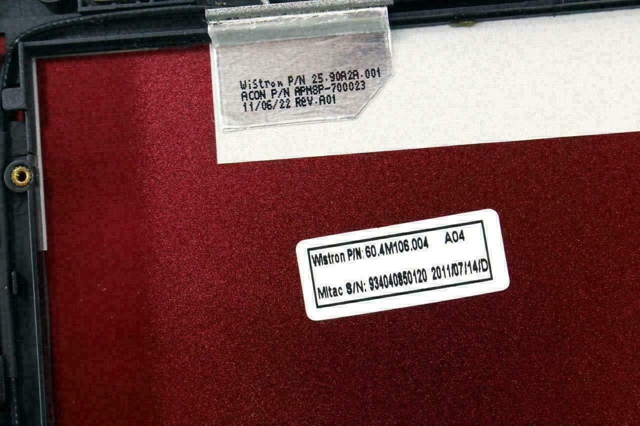 Lot x 5 Genuine Dell Vostro V13 V130 13.3" LCD Lid Back Cover Red CF6GC 0CF6GC