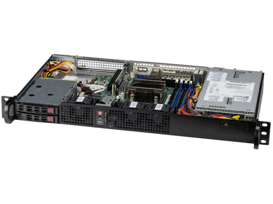SuperMicro SYS-110A-16C-RN10SP 1U Redundant 300W PWS w/ A3SSV-16C-SPLN10F MB