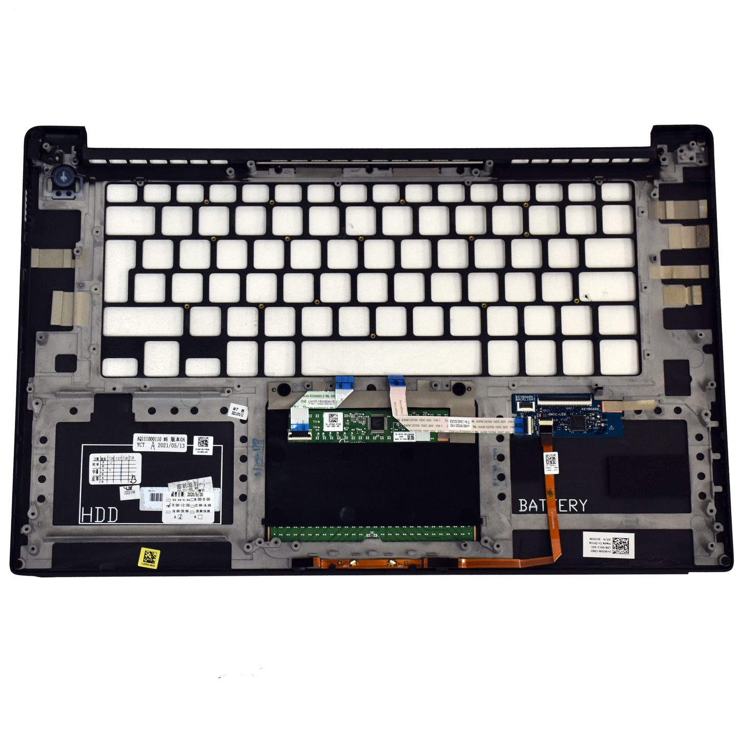 Dell XPS 15 9560 Precision 5520 Palmrest Assembly with Touchpad EMEA 91Y20 KKD96