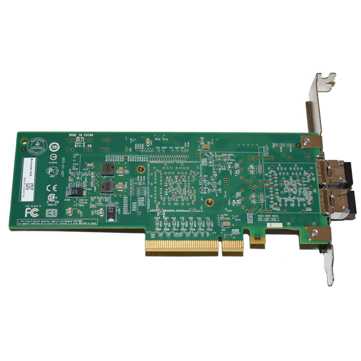 Dell Brocade 825 8Gb FC HBA Dual Port PCIe x8 SFP+ Host Bus Adapter 5GYTY