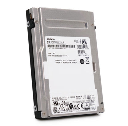 Kioxia PMR-7 7.68TB 1 DWPD 24GB/s SAS-4 TLC 2.5" Enterprise SSD - KPM7XRUG7T68 (NOT FOR HOME PC)
