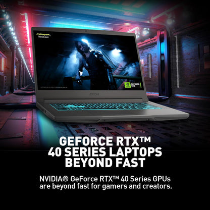 MSI Thin 15.6" B13V Gaming 144Hz FHD i5-13420H 16GB 512GB SSD GeForce RTX 4060