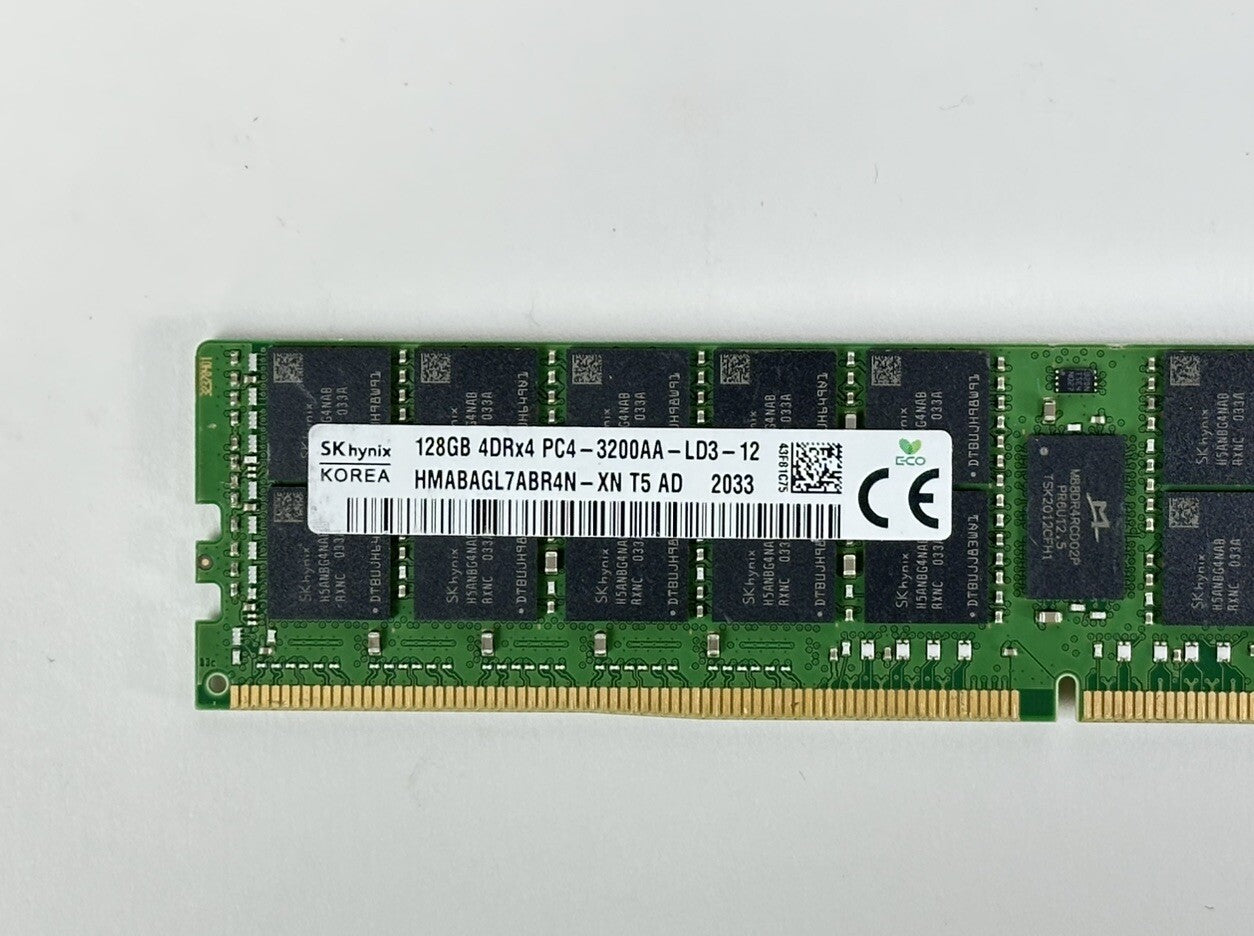HPE P11447-1A1 1x 128GB 4DRx4 PC4-3200AA-L ECC LRDIMM DDR4 RAM Memory Hynix (NOT FOR HOME PC)