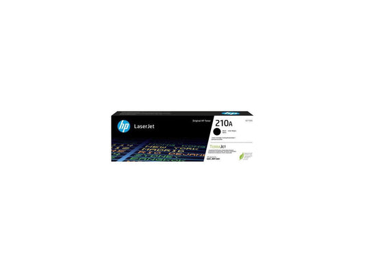 HP 210A Original Laser Toner Cartridge Black Pack W2100A