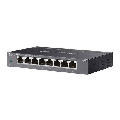 TP-Link DS108G | Omada 8-Port 10/100/1000Mbps Gigabit Unmanaged Desktop Switch