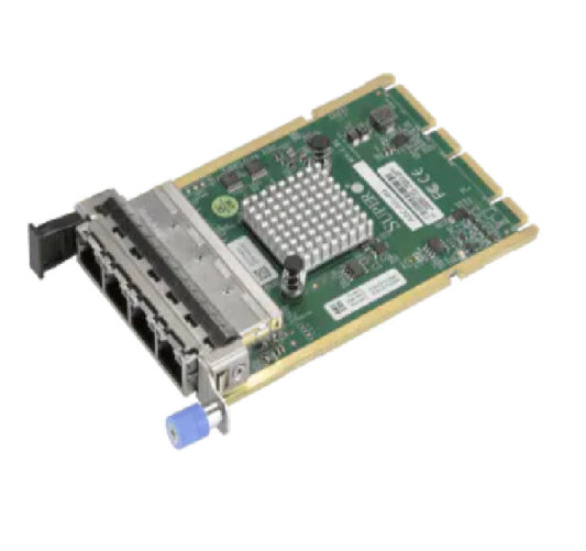 Supermicro AOC-AG-I4M AIOM Quad-Port 1GbE RJ45,based on i350-AM4 W/0.5U Bracket