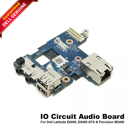 Lot X10 Dell Latitude E6400 ATG USB Ethernet Audio Board LS-3804P CN-0W946D W946