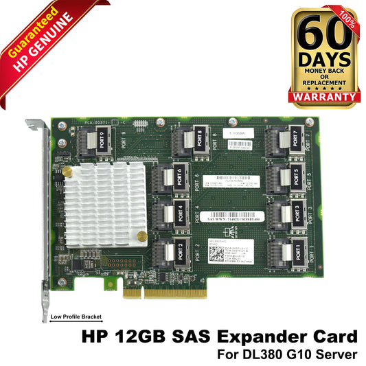 HPE Proliant DL380 G10 12Gbps SAS PCIe 3.0 x8 Expander Card 876907-001 (NOT FOR HOME PC)