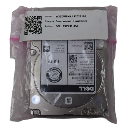 Dell PowerEdge ST1800MM0198 1.8TB 10K SAS 12Gbs 2.5" Hard Drive 1XZ231-150 RVDCJ (NOT FOR HOME PC)