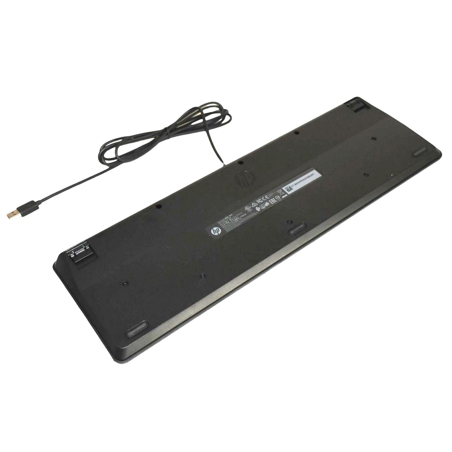 Lot 10 HP Business Slim USB Keyboard Black SK2120 KU1469 Wired QWERTY 803181-001