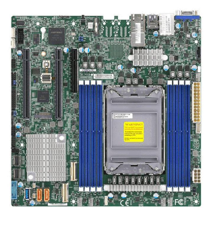 SuperMicro X12SPM-TF MB - Ice Lake(LGA-4189) SKT-P+ max 205W TDP +C621A,8xDDR432