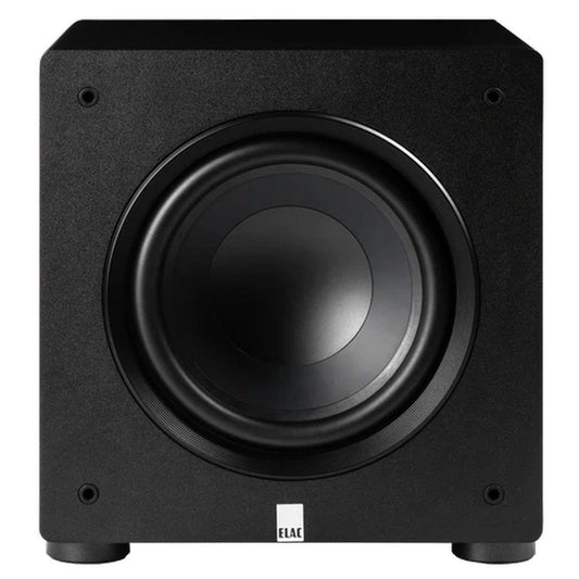 ELAC Varro Premium PS250-BK 10" 250W Powered Subwoofer, Black Vinyl