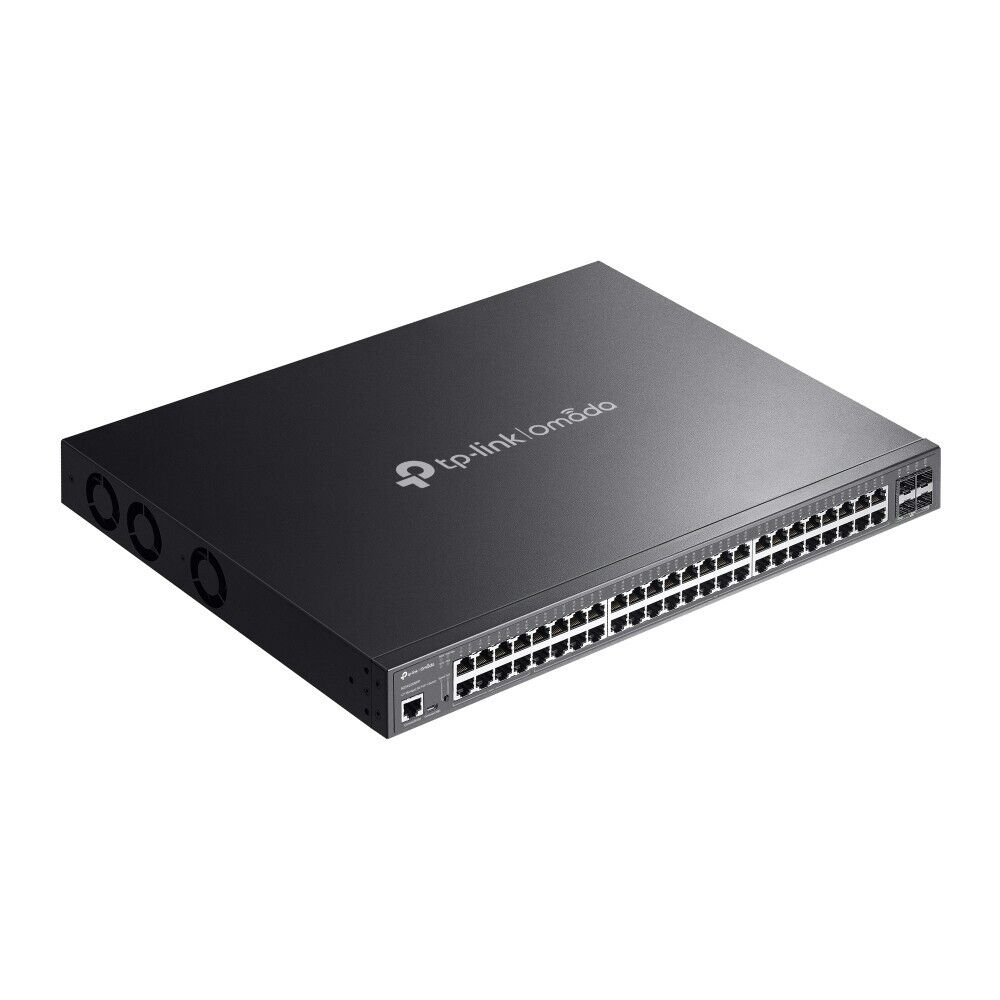 TP-Link SG3452XMPP | Omada 48-Port Gigabit PoE+ L2+ Managed Switch | 4* 10G SFP+