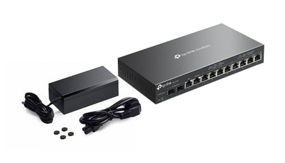 TP-Link ER7212PC | Omada PoE Switch & Controller | 3-in-1 Gigabit VPN Router