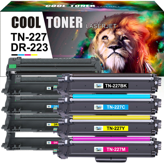 DR223CL TN227 Toner Cartridge Compatible with Brother HL-L3270CDW L3290CDW