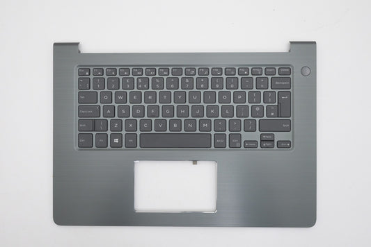 Dell Vostro 14 5468 UK Eng Backlit Keyboard Palmrest Assembly GK5V8 J8YTG PTGCR