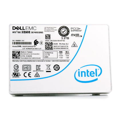 DELL 014NHK Intel DC P4610 3.2TB PCIe 3.1 x4 NVMe U.2 2.5" SSD G14/G15/G16 Tray
