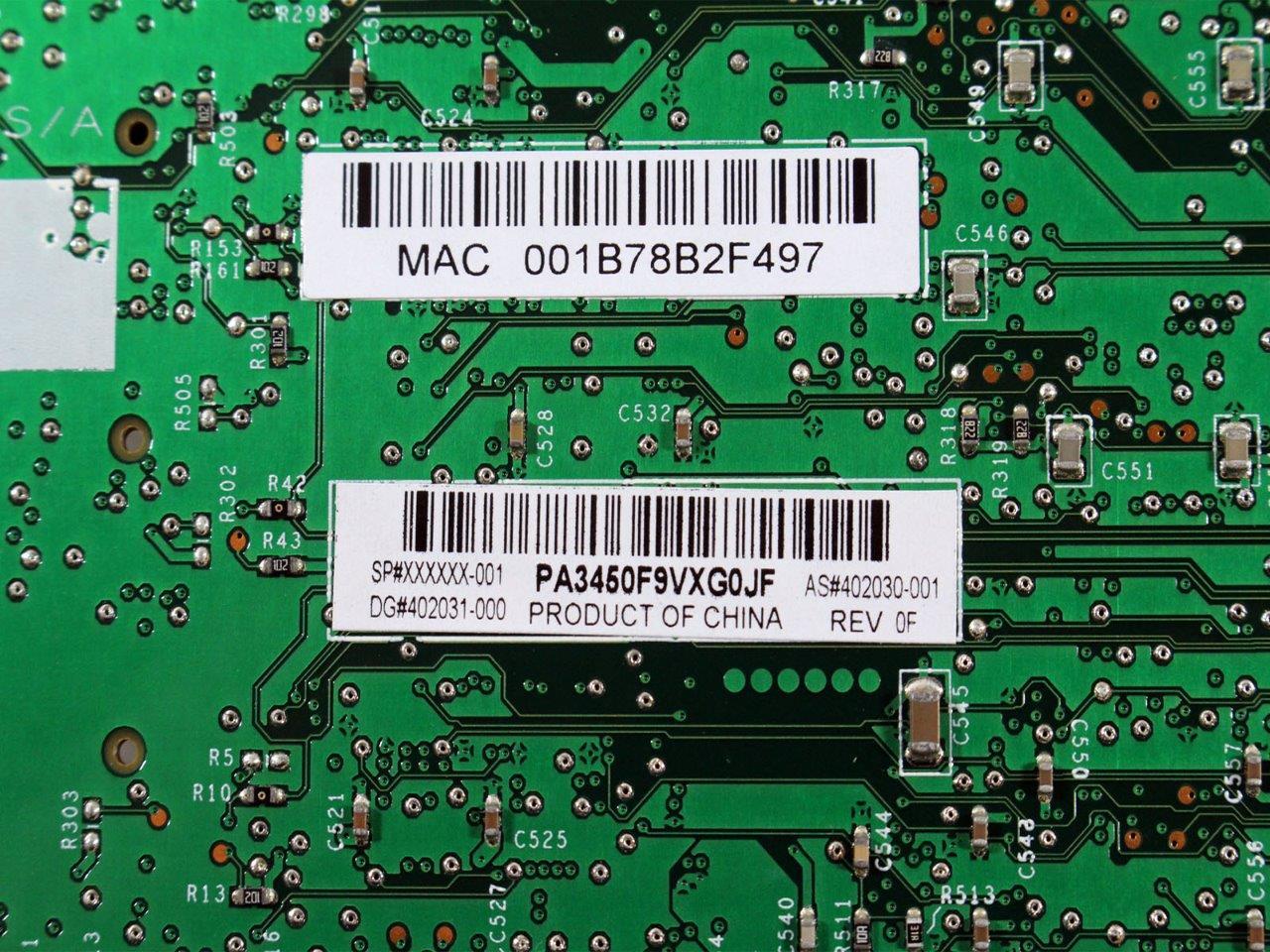 HP Hewlett Packard 402031-000 402030-001 PA3450F9VXG01W Circuit Board 405764-001