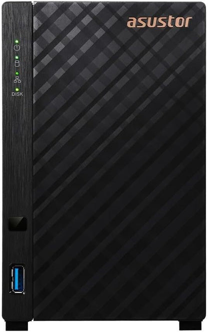 Asustor Drivestor 2 Lite 2 Bay NAS Quad-Core 1.7GHz CPU (Diskless) AS1102TL