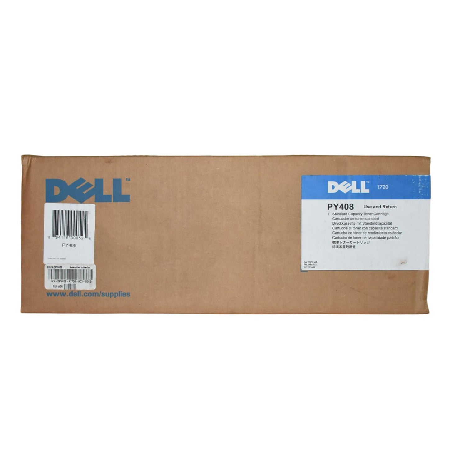 Genuine Dell 1720/dn Laser Printer Black 3000 Pages Yield Toner Cartridge PY408