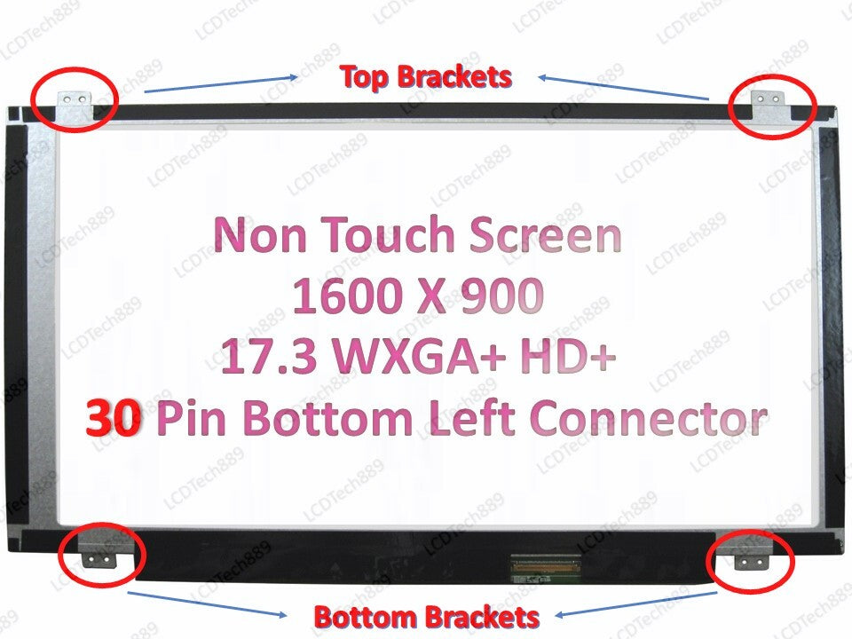 LCD LED Screen Replacement 1600x900 Display 17.3" For HP 17-BY4013DX lcd Display