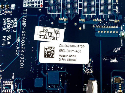 Dell Wyse X90m7 Thin Client Laptop Motherboard 691K8 0691K8 CN-0691K8