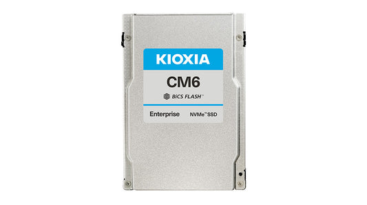 Kioxia KCM6XRUL3T84 CM6-R 3.84TB NVMe PCIe4x4 2.5" 15mm SIE