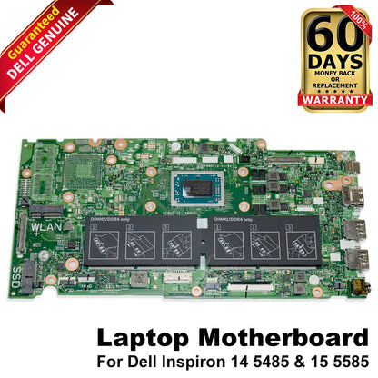 Dell Inspiron 14 5485 15 5585 Motherboard AMD Ryzen 3500 2.1GHz Quad Core FNM6F