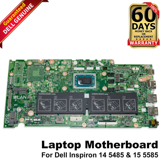 Dell Inspiron 14 5485 15 5585 Motherboard AMD Ryzen 3500 2.1GHz Quad Core FNM6F