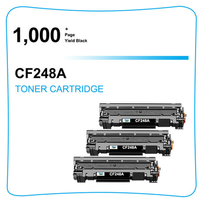3 High Yield Toner Compatible for HP CF248A 48A LaserJet Pro M15a M15w M16a M28a