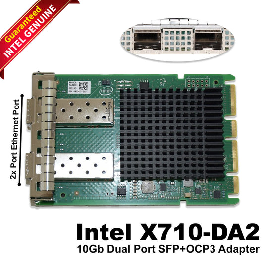 HPE Intel X710-DA2 10Gb 2-Port SFP+ OCP3 Adapter P28778-B21 P31327-001