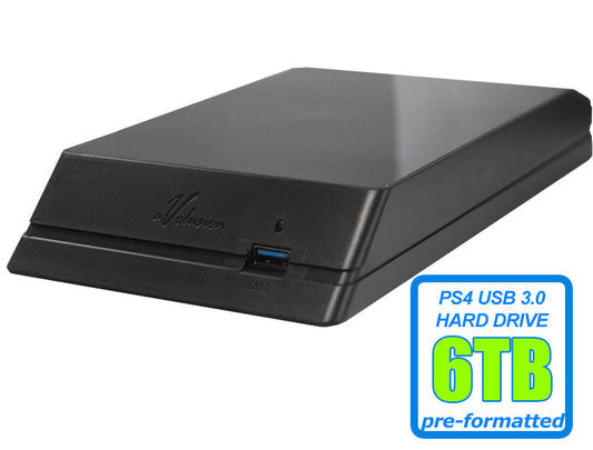 Avolusion (HDDGear) 6TB USB 3.0 External Hard Drive For PS4, PS4 Slim, PS4 Pro